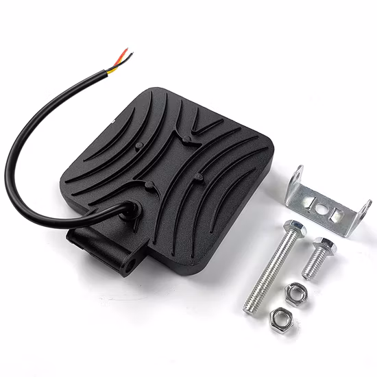 Factory Wholesale 48W Square LED Work Light 16LED 12V 24V Flood Spot Lamp Work Light for Offroad Truck Tractor Boat Bar